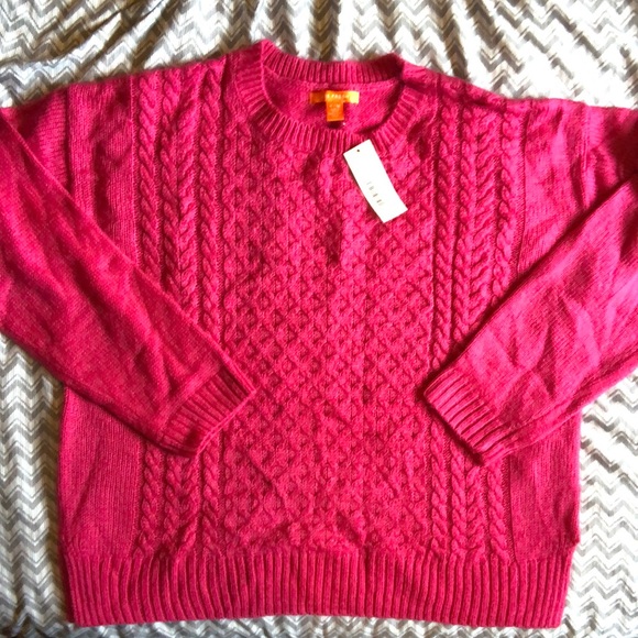 Fun Pink Sweater! - Picture 1 of 2